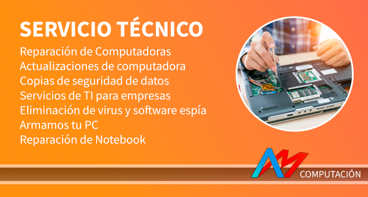 AMONPUL Servicio Técnico de Computadoras de Escritorio y Notebooks