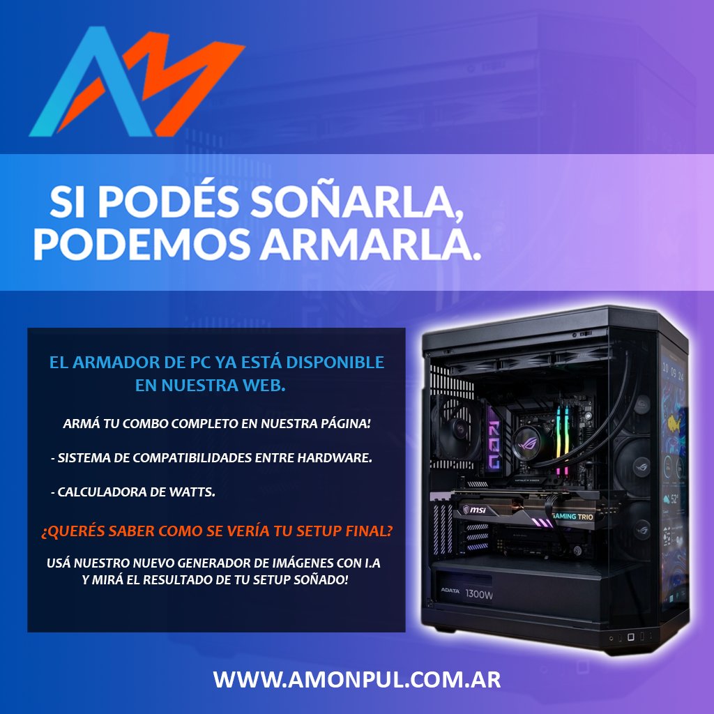 Inauguramos nuestro armador de PC