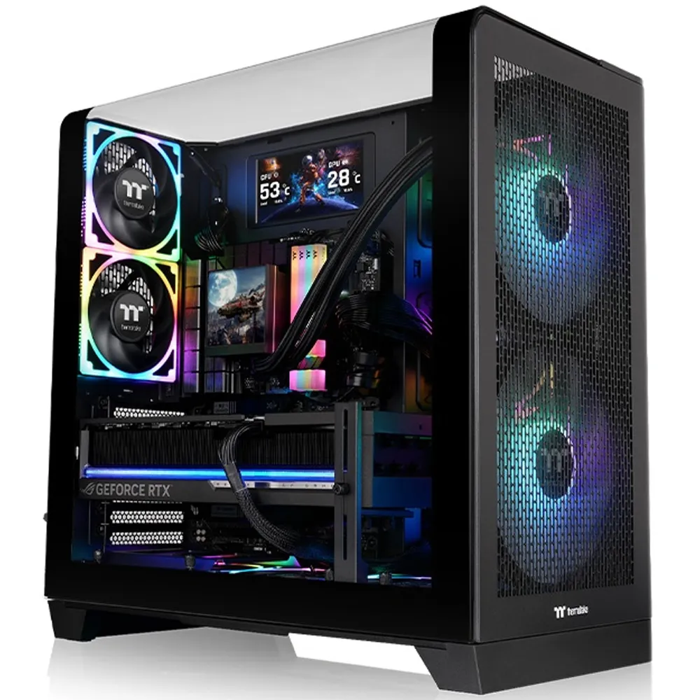 GABINETE GAMER THERMALTAKE VIEW 390 AIR TG ARGB